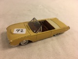 Collector Solido Made in France Ford Thunderbird 1961 No.4504 1/43  06.85 Yellow Color Con.
