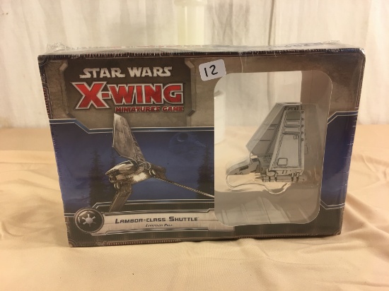 Collector New Sealed Star Wars X-Wing Miniture Game Lamboa-Class Shuttle 9.1/2x 6.1/2"