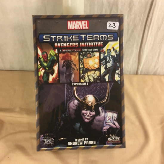 Collector New Sealed Wizkids Marvel Strike Teams Acengers Initiative Heroclix 6x 9"