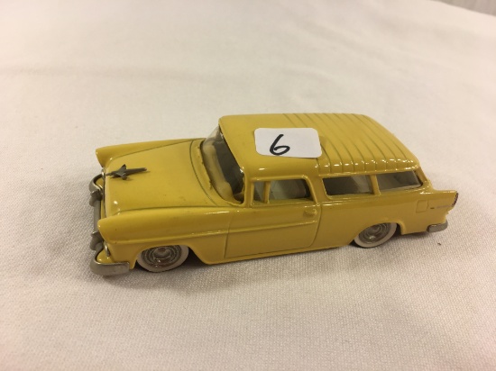 Collector Loose In Box Nostalgic Miniatures Mini Yellow Car 5.5"