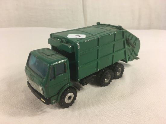 Collector Loose Vintage Green Truck Garbage Truck Size: 6.7/8" Long - See Photos