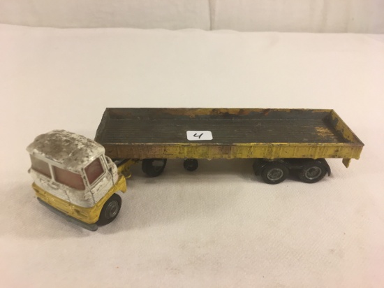Collector Loose Vintage Corgi Major Articulated Trailer Yellow Truck 9.1/8" Long - See Photos
