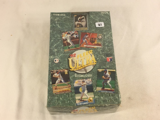 New Sealed Collector 1992 Edition Fleer Ultra Series I Baseball Sport Cards