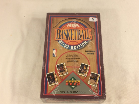 New Sealed Collector 1992 Upper Deck NBA Basketball Inaugural Edition Basketball Sport Player Cards