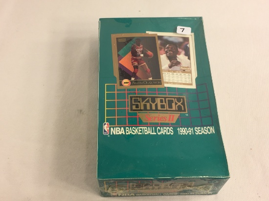 New Sealed Collector 1991 Season Skybox NBA Basketball Cards Series II  Basketball Sport Player Card