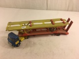 Collector Loose Vintage Dinky Toys Hoynor Car Transporter Yellow Orange DieCast Bedford 12.5