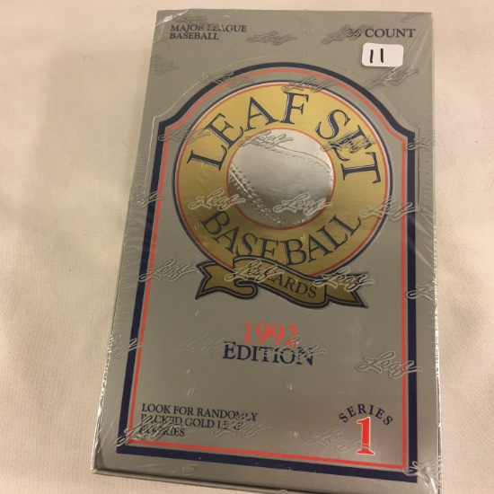 New Sealed in Box - Leaf Set Baseball Cards 1992 Edition Major League Baseball Sport Trading Cards
