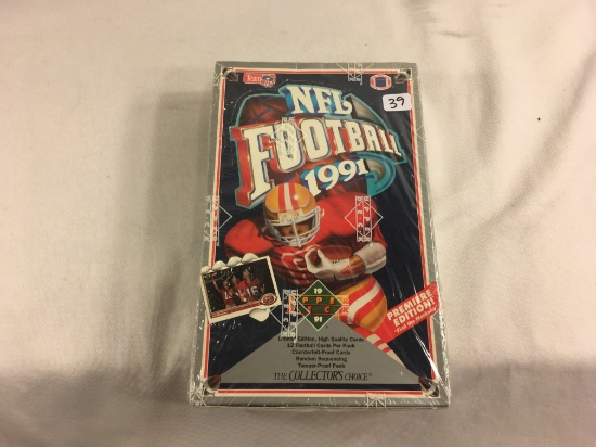 New Sealed in Box - 1991 Upper Deck NFL Football Sport Trading Sport Cards