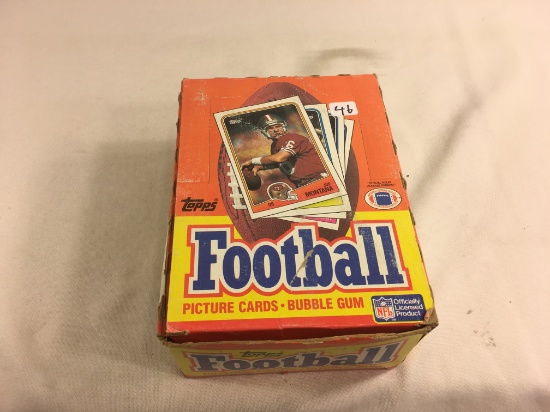 Box has Been Open- But, each Package Still Sealed -Vintage 1988 Topps Football Picture Trading Cards