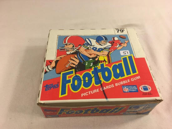 Box has Been Open- But, each Package Still Sealed - Vintage 1988 Topps Football Picture cards