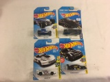 Lot of 4 Pieces Collector New in Package Hot wheels Mattel 1/64 Scale Die-Cast Metal Cars