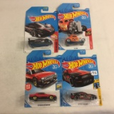 Lot of 4 Pieces Collector New in Package Hot wheels Mattel 1/64 Scale Die-Cast Metal Cars