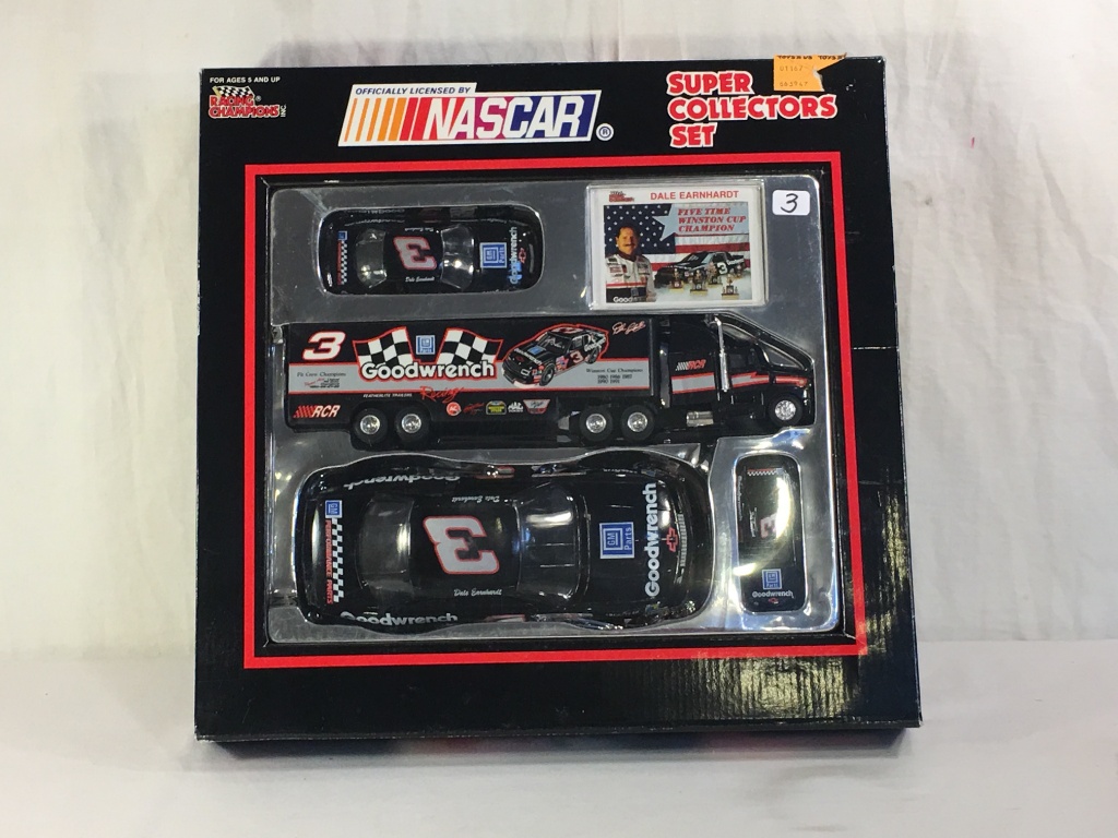 Details about   DALE EARNHARDT #3 GOODWRENCH RACING CHAMPIONS SUPER COLLECTORS SET 