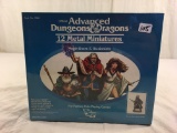 New Sealed Plastic Advanced Dungeon & Dragons 12 Metal Miniatures For Fantasy Role-Playing
