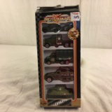 NIP Collector Motormax Special Collection Military Gift Pack 5 Cars See Pictures