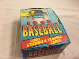 Collector Loose in Box But, Sealed in Package -1990 Fleer Baseball Stickers & Trading Sport Cards