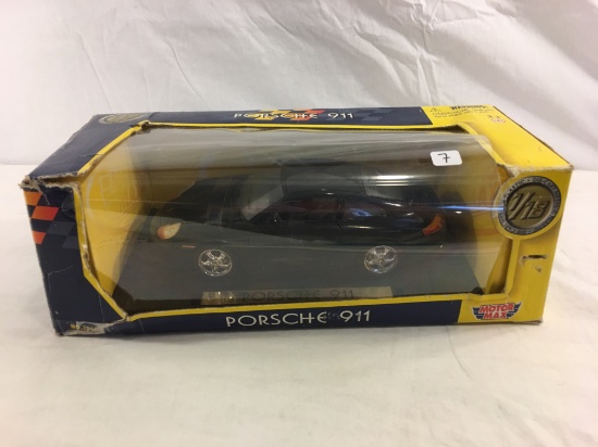 Collector Loose In Box Motor Max Porsche 911 1/18 Scale Die-Cast Metal & Plastic