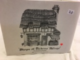 HVC Shops Of Dicken's Village Handpainted Porcelain Dept. 56 
