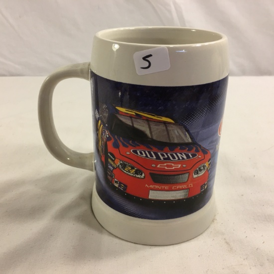 Collector Nascar Jeff Gordon #24 Stein Ceramic  Size: 5.7/8"tall