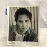 Black & White Star Trek Character Cruise Trek Picture Autographed By: Wil Wheaton 10x8