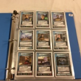 Binder Of Full Collector Loose Star Trek Trading Cards - See Pictures