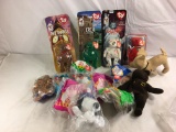 Lots Of Collector Assorted Stuff Toys Beanie Babies and McDonald's Toys - See Photos