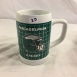 Collector Loose Philadelphia Eagles Stein/Mug Ceramic Size: 5.1/2