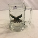 Collector Eagles Stein/Mug Glass Size: 5.1/8