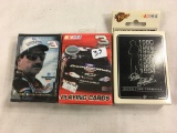 Lot of 3 Pieces Collector Nascar Playing Cards