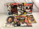 Lot of 8 Pieces Collector Loose Nascar Magazines Assorted - See Pictures