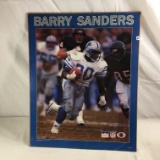 Collector Loose NFL Starline National Football league Poster Barry Sanders Size: 20x16