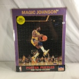 Collector New Sealed Plastic Poster Puzzle NBA Starline Magic Johnson Size: 16x20