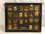 Collector  Budweiser Pins The 1996 Olympic Games Assorted Sizes Frame:14x11