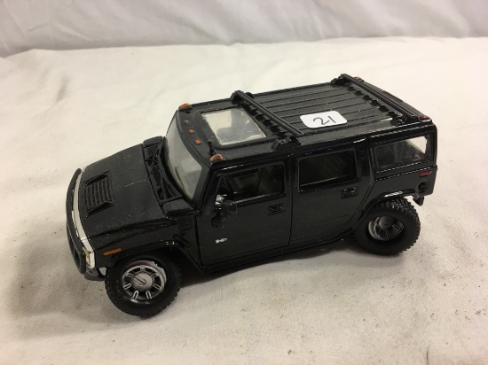 Collector Loose Hummer Scale 1/27 Maisto Black DieCast Metal Car