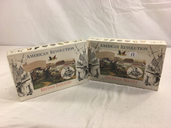 Lot of 2 Pieces Collector New in Package American Revolution British Inanry 8.5x5.5"