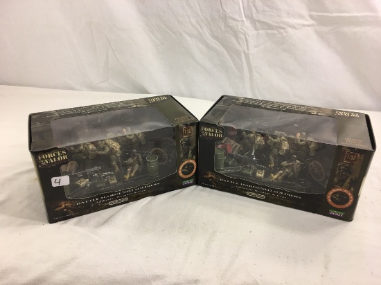 Lot of 2 Pieces Collector Forces Of Valor Combat Proven Machines 1:32 Scale Action Series