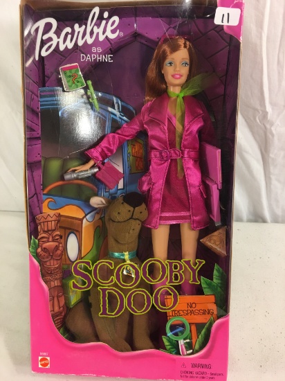 Collector Barbie as Daphne Scooby Doo Mattel Doll 13"Tall Box