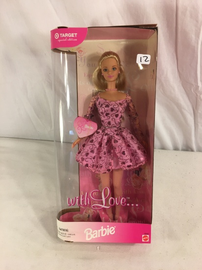 Collector Barbie Target Special Edition With Love Barbie Mattel Doll 12.5"Tall Box