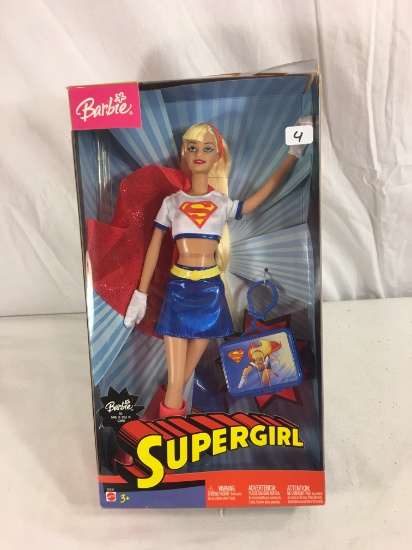 Collector NIB Barbie Mattel Supergirl Barbie Mattel Doll 13"Tall Box