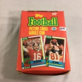 Collector 1989 Topps Fottball Picture Cards Bubble Gum Sport Cards