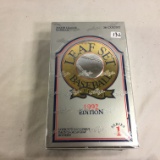 Collector New sealed Plastic 1992 Edition Leaf Set Baseball Seties 1 Sport Cards