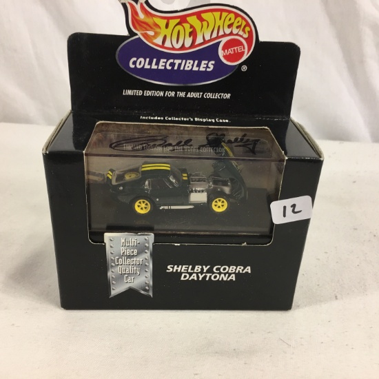 Collector NIP Hot Wheels Collectibles Ltd. Shelby Cobra Daytona Multi-Piece Collector Quality Car