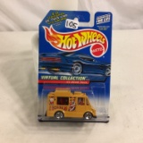 NIP Hot wheels Mattel 1/64 Scale DieCast Metal & Plastic Parts Virtual Ice Craem Truck