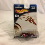 Collector NIP Hot Wheels Auto Milestones 1935 Auburn Boat Tail Speedster No.55931 Scale 1/64