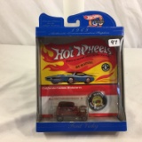 NIP Hot wheels Authentic Comm. Replica Cutom Miniatures Fiord Vicky 1/64 Redline Wheels