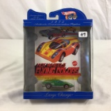 NIP Hot wheels Authentic Comm. Replica 1975 Flying Colors Redline wheels Large Charge 1/64