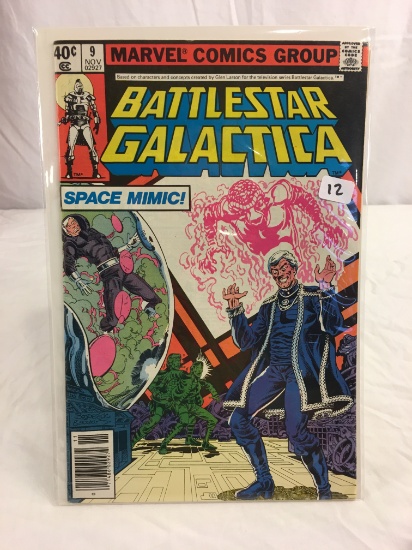 Collector Vintage Marvel Comics Battlestar Galactica #9 Comic Book