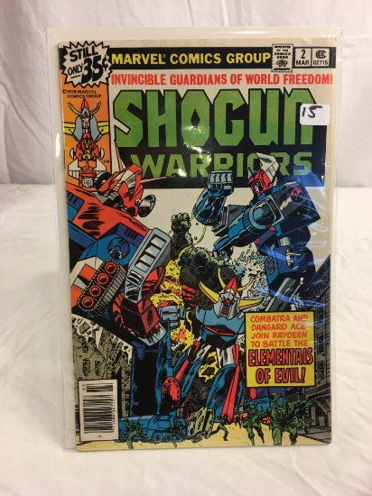 Collector Vintage Marvel Comics Shogun Warriors #2 Comic Book