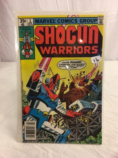 Collector Vintage Marvel Comics Shogun Warriors #3 Comic Book