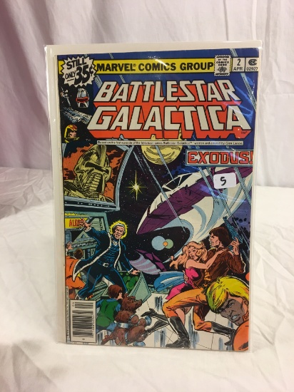 Collector Vintage Marvel Comics Battlestar Galactica #2 Comic Book